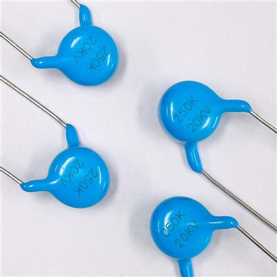 Augstsprieguma disku kondensatori